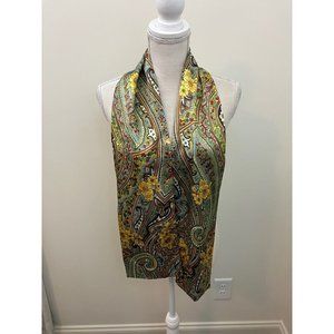 Multicolor Floral Print Scarf